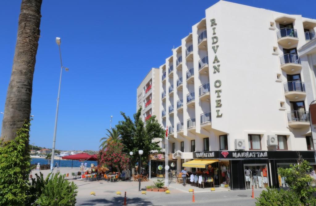 Ridvan Hotel Çeşme Exterior foto