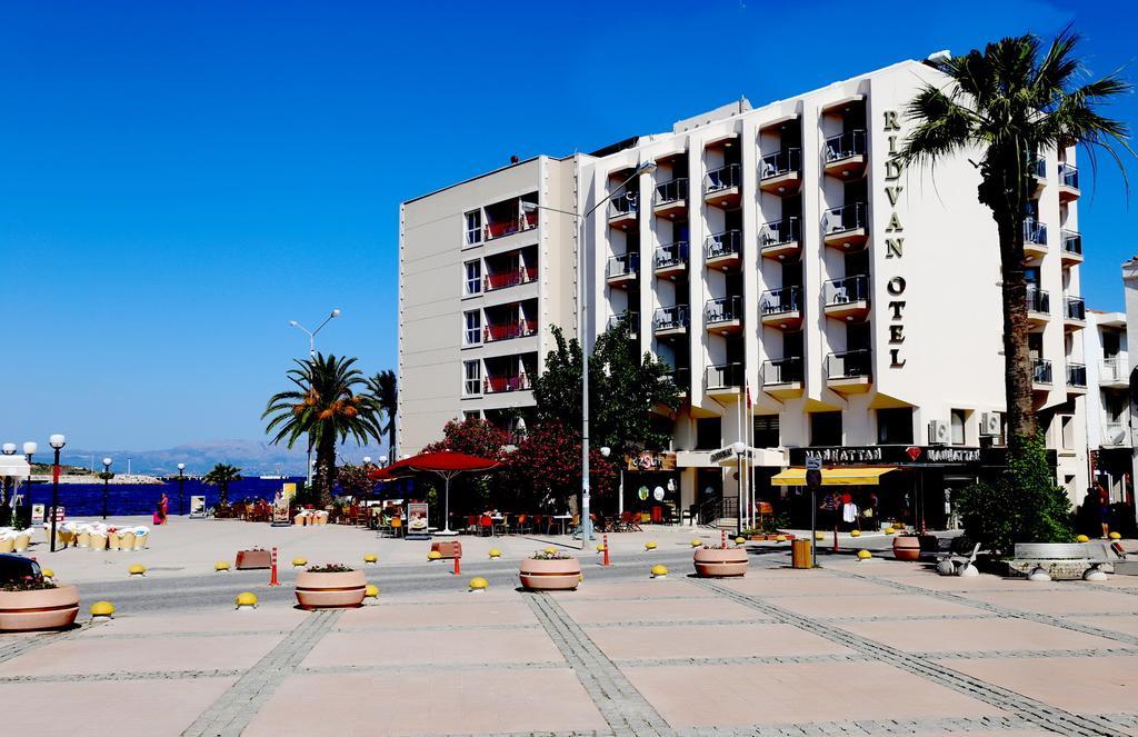 Ridvan Hotel Çeşme Exterior foto